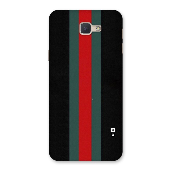 Basic Colored Stripes Back Case for Galaxy J5 Prime
