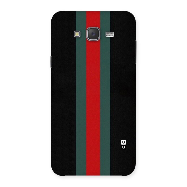 Basic Colored Stripes Back Case for Galaxy J7