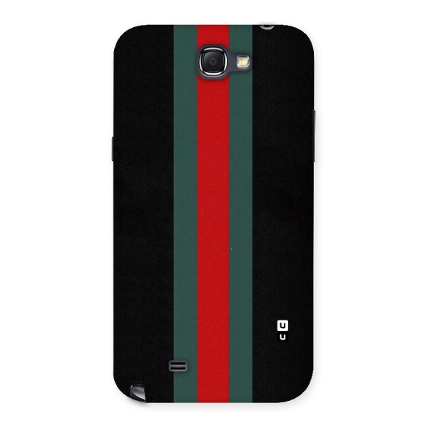 Basic Colored Stripes Back Case for Galaxy Note 2
