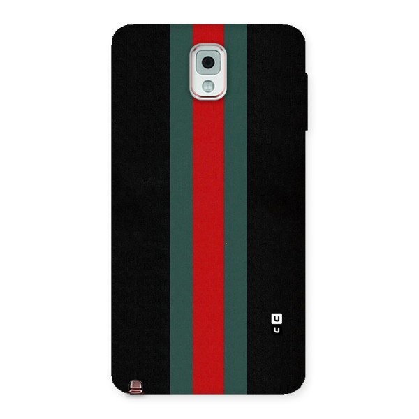 Basic Colored Stripes Back Case for Galaxy Note 3