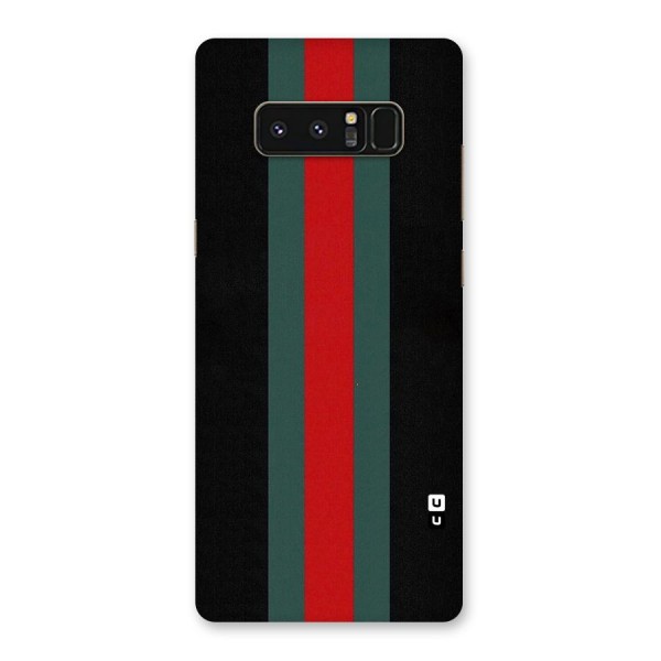 Basic Colored Stripes Back Case for Galaxy Note 8