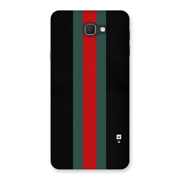 Basic Colored Stripes Back Case for Galaxy On7 2016