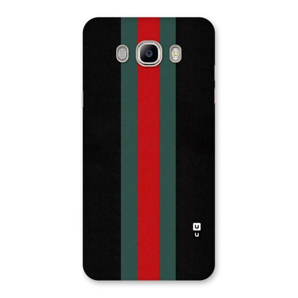 Basic Colored Stripes Back Case for Galaxy On8