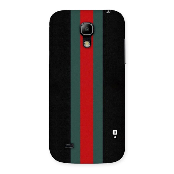 Basic Colored Stripes Back Case for Galaxy S4 Mini