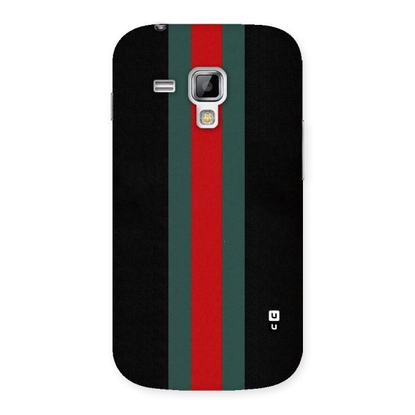 Basic Colored Stripes Back Case for Galaxy S Duos