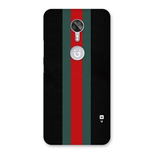 Basic Colored Stripes Back Case for Gionee A1