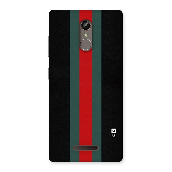 Basic Colored Stripes Back Case for Gionee S6s