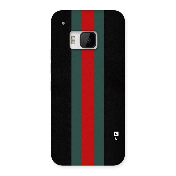 Basic Colored Stripes Back Case for HTC One M9