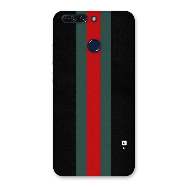 Basic Colored Stripes Back Case for Honor 8 Pro