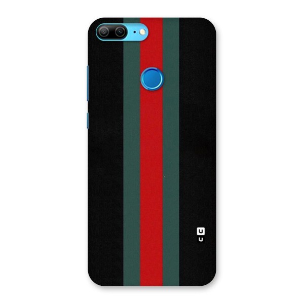 Basic Colored Stripes Back Case for Honor 9 Lite