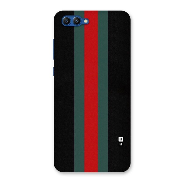 Basic Colored Stripes Back Case for Honor View 10