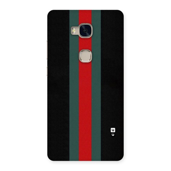 Basic Colored Stripes Back Case for Huawei Honor 5X