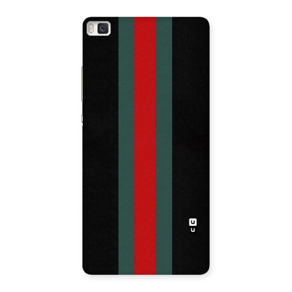 Basic Colored Stripes Back Case for Huawei P8