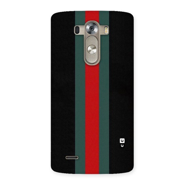 Basic Colored Stripes Back Case for LG G3
