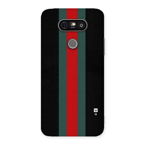 Basic Colored Stripes Back Case for LG G5