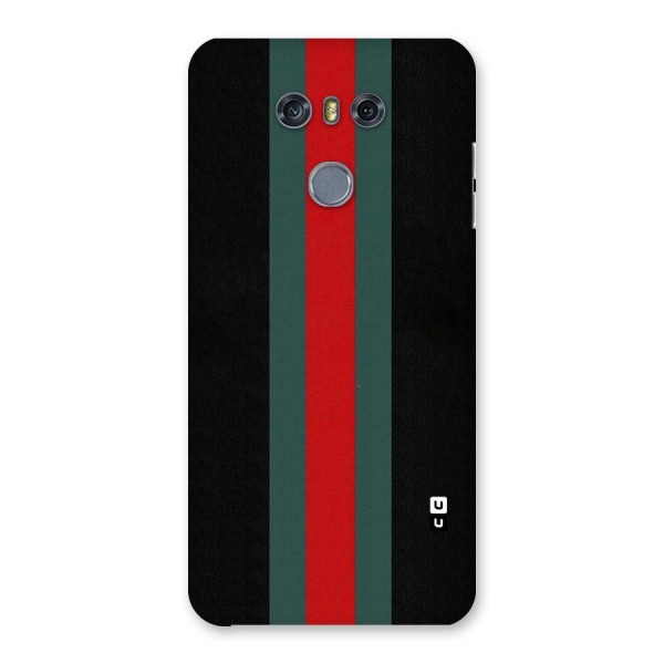 Basic Colored Stripes Back Case for LG G6