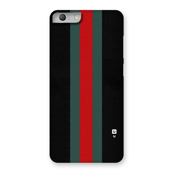 Basic Colored Stripes Back Case for Micromax Canvas Knight 2