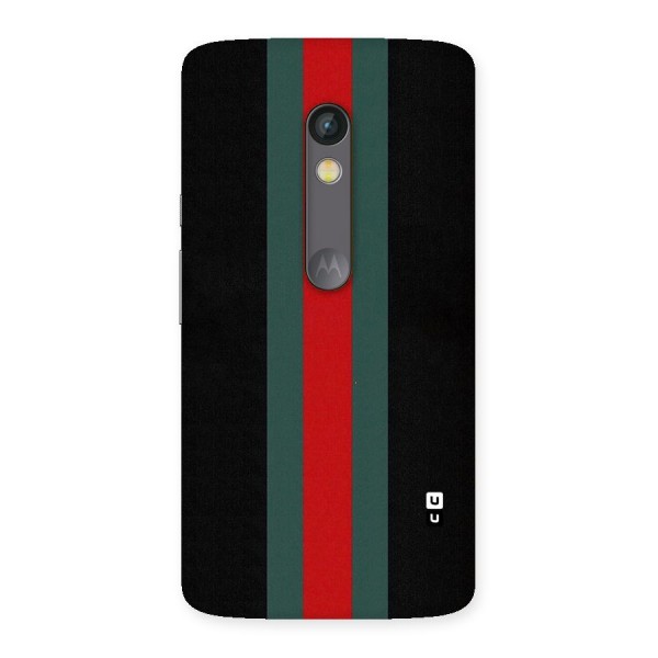 Basic Colored Stripes Back Case for Moto X Play