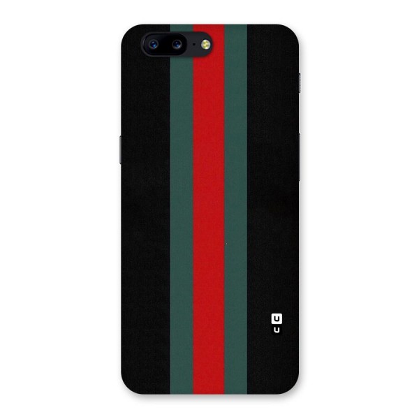 Basic Colored Stripes Back Case for OnePlus 5