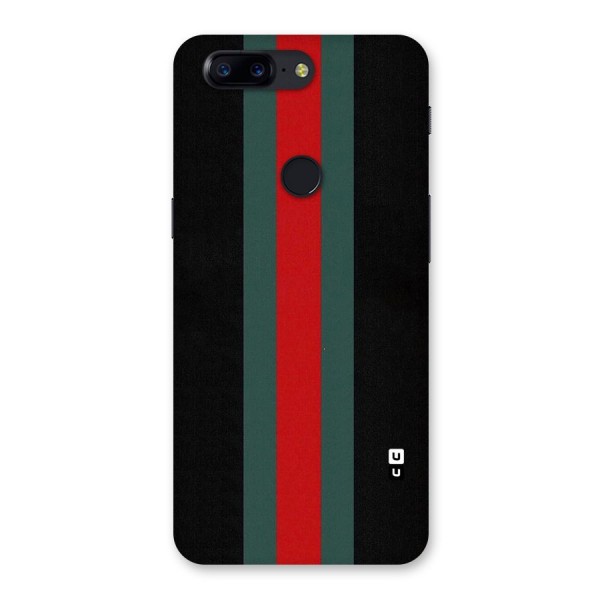 Basic Colored Stripes Back Case for OnePlus 5T