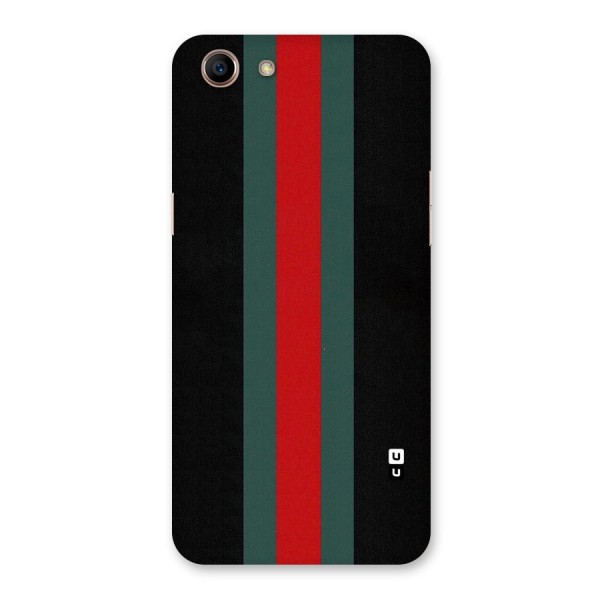 Basic Colored Stripes Back Case for Oppo A83 (2018)