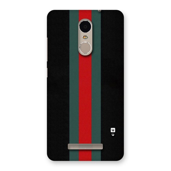 Basic Colored Stripes Back Case for Xiaomi Redmi Note 3