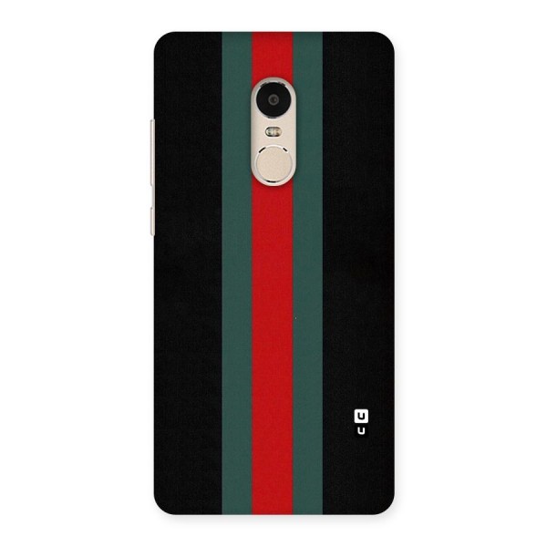 Basic Colored Stripes Back Case for Xiaomi Redmi Note 4