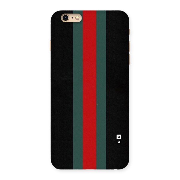 Basic Colored Stripes Back Case for iPhone 6 Plus 6S Plus