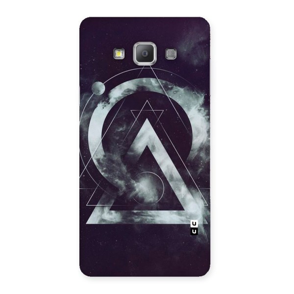 Basic Galaxy Shape Back Case for Galaxy A7