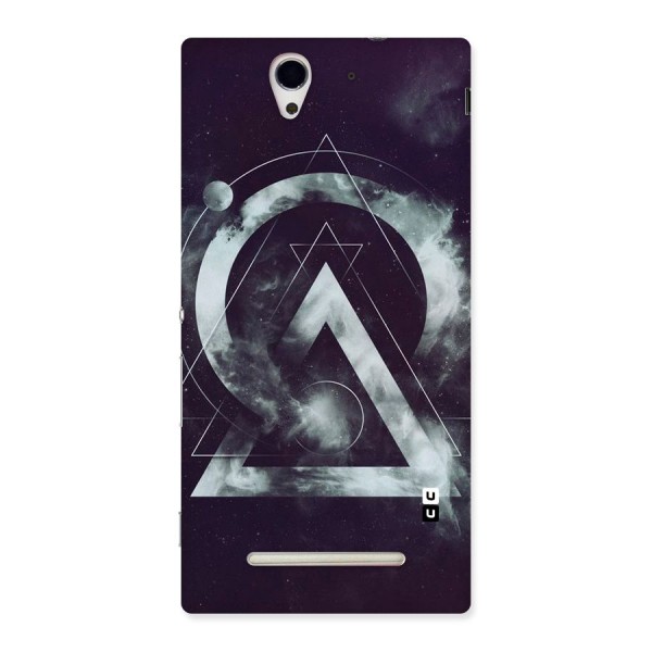 Basic Galaxy Shape Back Case for Sony Xperia C3