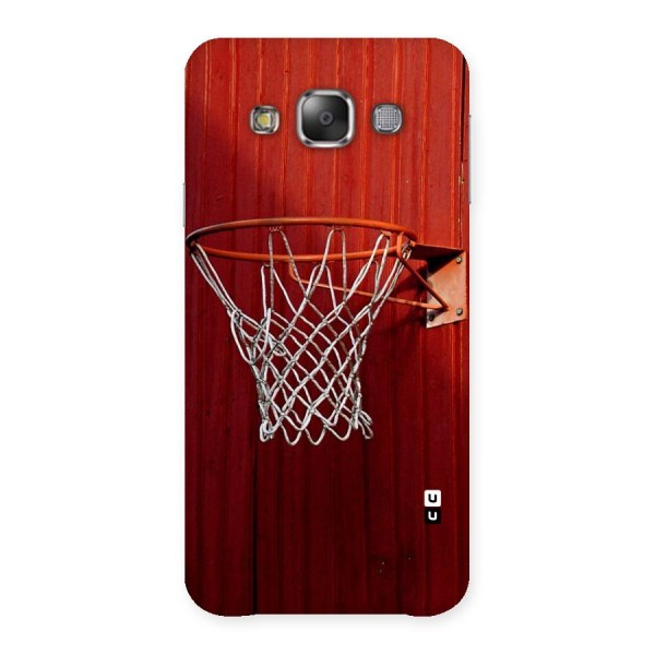 Basket Red Back Case for Galaxy E7