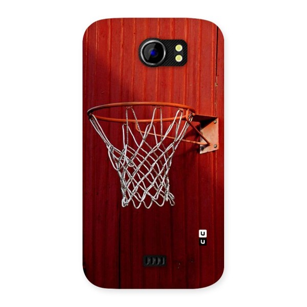 Basket Red Back Case for Micromax Canvas 2 A110