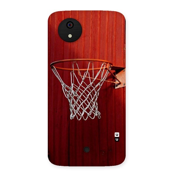 Basket Red Back Case for Micromax Canvas A1