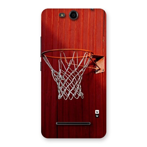 Basket Red Back Case for Micromax Canvas Juice 3 Q392