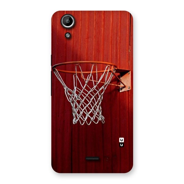 Basket Red Back Case for Micromax Canvas Selfie Lens Q345