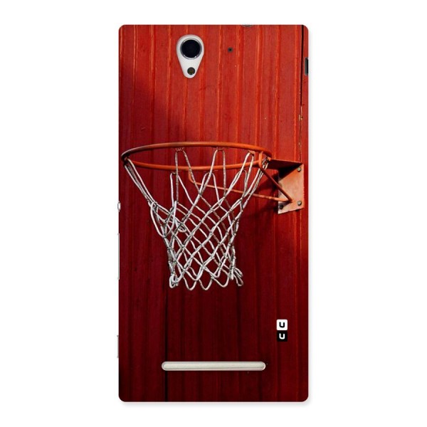 Basket Red Back Case for Sony Xperia C3