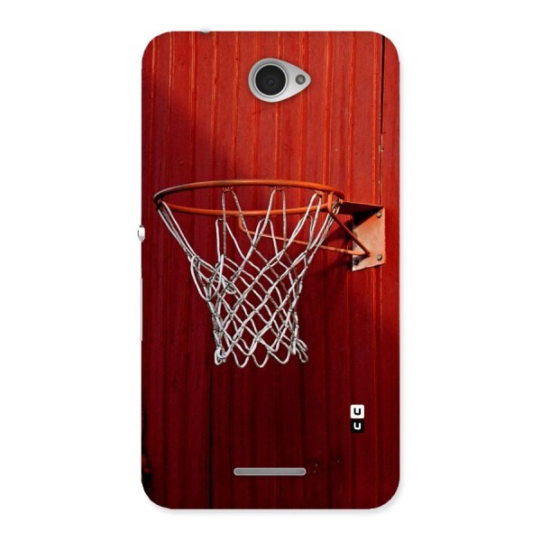 Basket Red Back Case for Sony Xperia E4
