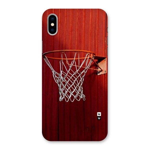 Basket Red Back Case for iPhone X