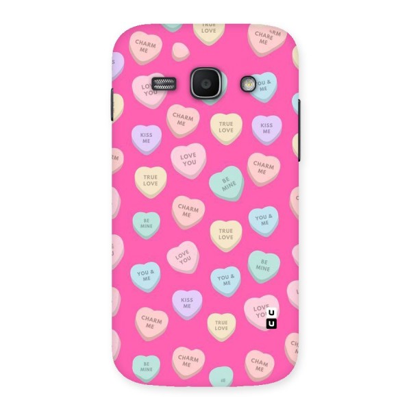 Be Mine Hearts Pattern Back Case for Galaxy Ace 3