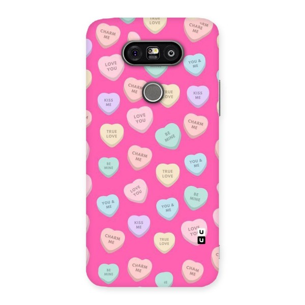 Be Mine Hearts Pattern Back Case for LG G5
