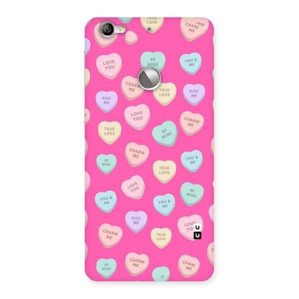 Be Mine Hearts Pattern Back Case for LeTV Le 1s