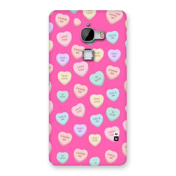 Be Mine Hearts Pattern Back Case for LeTv Le Max