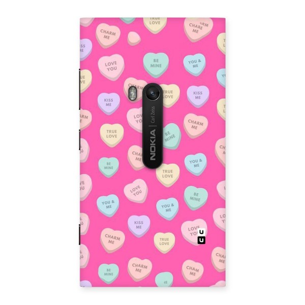 Be Mine Hearts Pattern Back Case for Lumia 920
