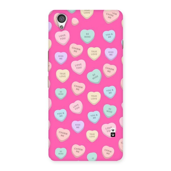 Be Mine Hearts Pattern Back Case for OnePlus X