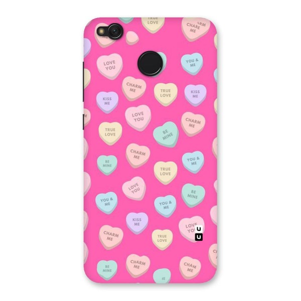 Be Mine Hearts Pattern Back Case for Redmi 4