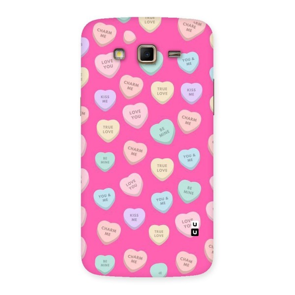 Be Mine Hearts Pattern Back Case for Samsung Galaxy Grand 2