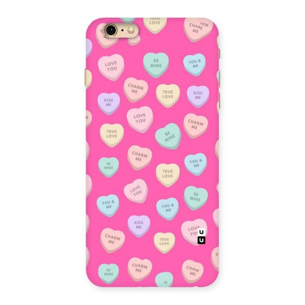 Be Mine Hearts Pattern Back Case for iPhone 6 Plus 6S Plus