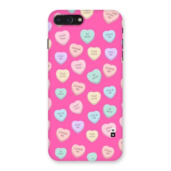 Be Mine Hearts Pattern Back Case for iPhone 7 Plus