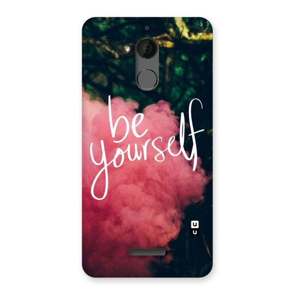 Be Yourself Greens Back Case for Coolpad Note 5