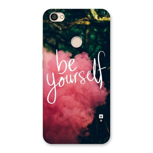 Be Yourself Greens Back Case for Redmi Y1 2017